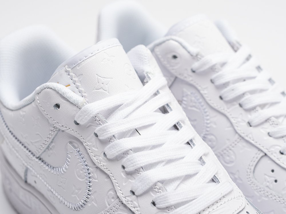 Nike x Louis Vuitton x Air Force 1 Low белые кожа мужские (AR30889) - фото 7 Nike x Louis Vuitton x Air Force 1 Low белые кожа мужские (AR30889) - фото 7