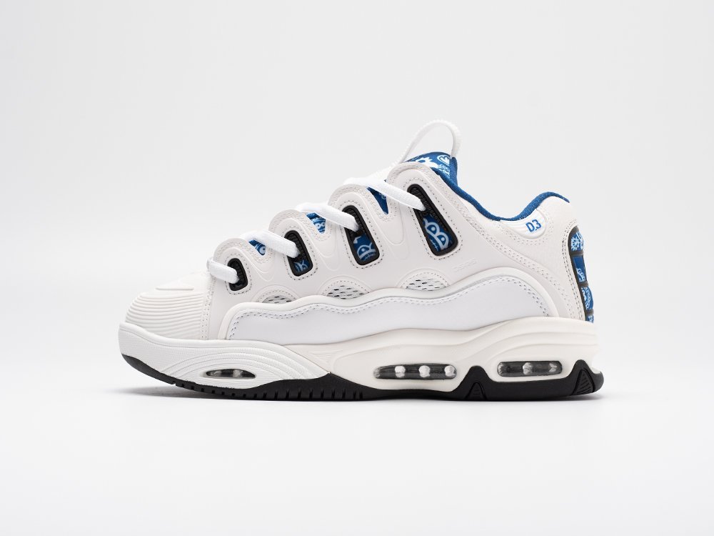 Osiris D3 белые кожа мужские (AR30893) - фото 1 Osiris D3 белые кожа мужские (AR30893) - фото 1