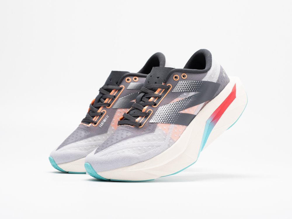 New Balance SC Elite v4 серые текстиль мужские (AR30897) - фото 2 New Balance SC Elite v4 серые текстиль мужские (AR30897) - фото 2