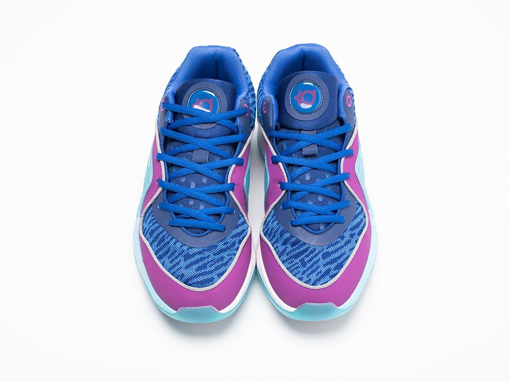 Nike KD 16 Ready Play синие текстиль мужские (AR30902) - фото 6