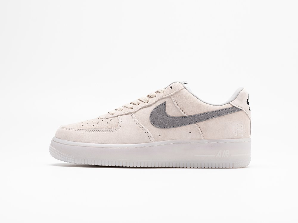 Nike x Reigning Champ Air Force 1 Low бежевые замша мужские (AR30904) - фото 1 Nike x Reigning Champ Air Force 1 Low бежевые замша мужские (AR30904) - фото 1