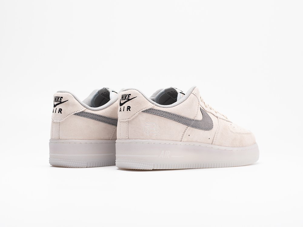 Nike x Reigning Champ Air Force 1 Low бежевые замша мужские (AR30904) - фото 4 Nike x Reigning Champ Air Force 1 Low бежевые замша мужские (AR30904) - фото 4