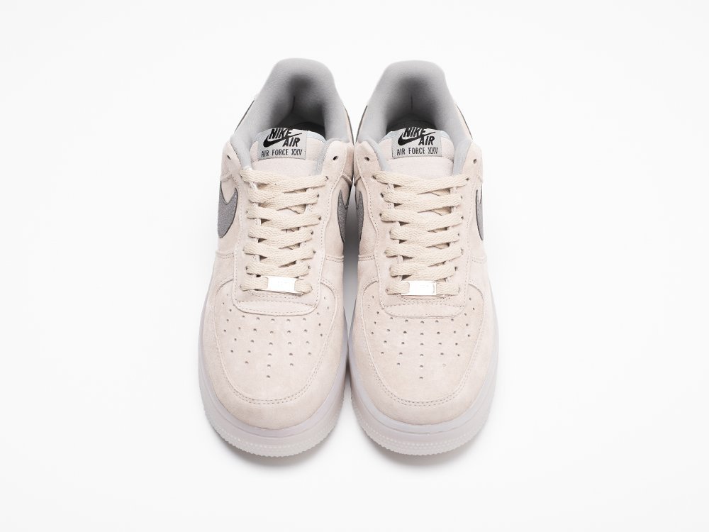 Nike x Reigning Champ Air Force 1 Low бежевые замша мужские (AR30904) - фото 6 Nike x Reigning Champ Air Force 1 Low бежевые замша мужские (AR30904) - фото 6