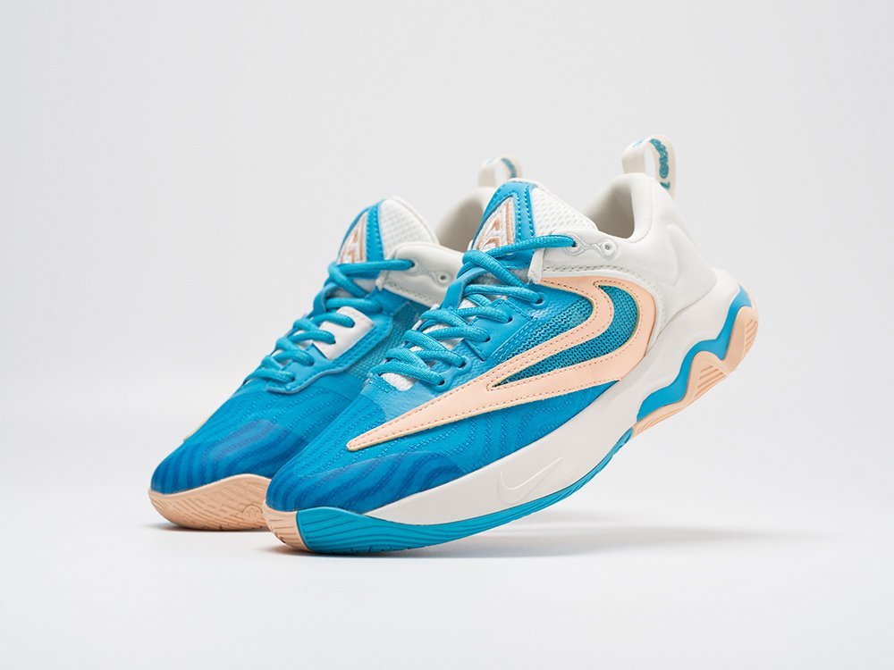 Nike Giannis Immortality 3 Nigeria x Greece синие текстиль мужские (AR30905) - фото 2 Nike Giannis Immortality 3 Nigeria x Greece синие текстиль мужские (AR30905) - фото 2