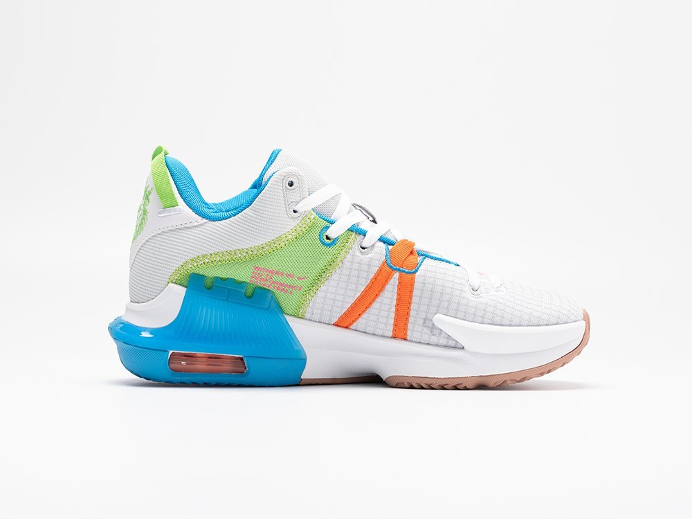 Nike LeBron Witness 7 Grey Fog Multi-Color белые текстиль мужские (AR30914) - фото 3 Nike LeBron Witness 7 Grey Fog Multi-Color белые текстиль мужские (AR30914) - фото 3