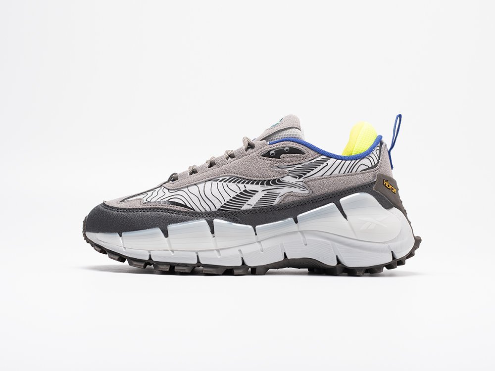 Reebok Zig Kinetica 2.5 Edge серые текстиль мужские (AR30917) - фото 1 Reebok Zig Kinetica 2.5 Edge серые текстиль мужские (AR30917) - фото 1