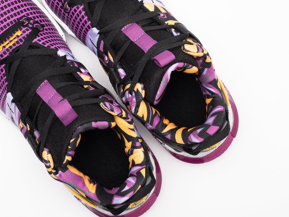 Nike LeBron Witness 7 SE PS Lakers Graffiti фиолетовые текстиль мужские (AR30919) - фото 8 Nike LeBron Witness 7 SE PS Lakers Graffiti фиолетовые текстиль мужские (AR30919) - фото 8