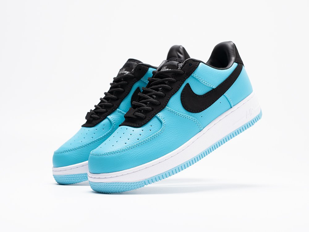 Nike Air Force 1 Low x Tiffany голубые кожа мужские (AR30929) - фото 2 Nike Air Force 1 Low x Tiffany голубые кожа мужские (AR30929) - фото 2