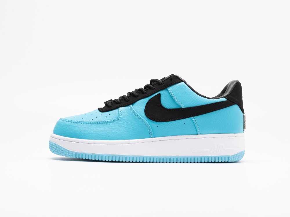 Nike Air Force 1 Low x Tiffany голубые кожа мужские (AR30929) - фото 1 Nike Air Force 1 Low x Tiffany голубые кожа мужские (AR30929) - фото 1