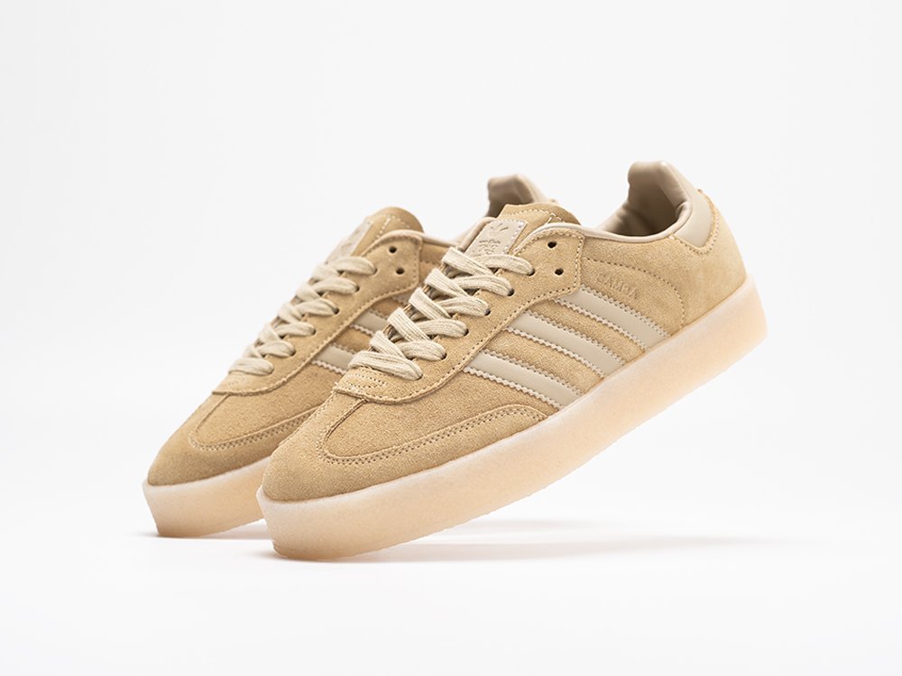 Adidas Ronnie Fieg x Clarks x Samba бежевые замша мужские (AR30932) - фото 2 Adidas Ronnie Fieg x Clarks x Samba бежевые замша мужские (AR30932) - фото 2