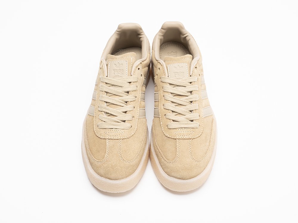 Adidas Ronnie Fieg x Clarks x Samba бежевые замша мужские (AR30932) - фото 6 Adidas Ronnie Fieg x Clarks x Samba бежевые замша мужские (AR30932) - фото 6
