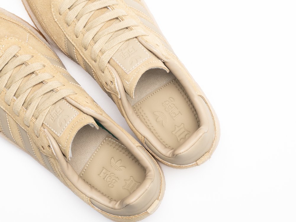 Adidas Ronnie Fieg x Clarks x Samba бежевые замша мужские (AR30932) - фото 8 Adidas Ronnie Fieg x Clarks x Samba бежевые замша мужские (AR30932) - фото 8