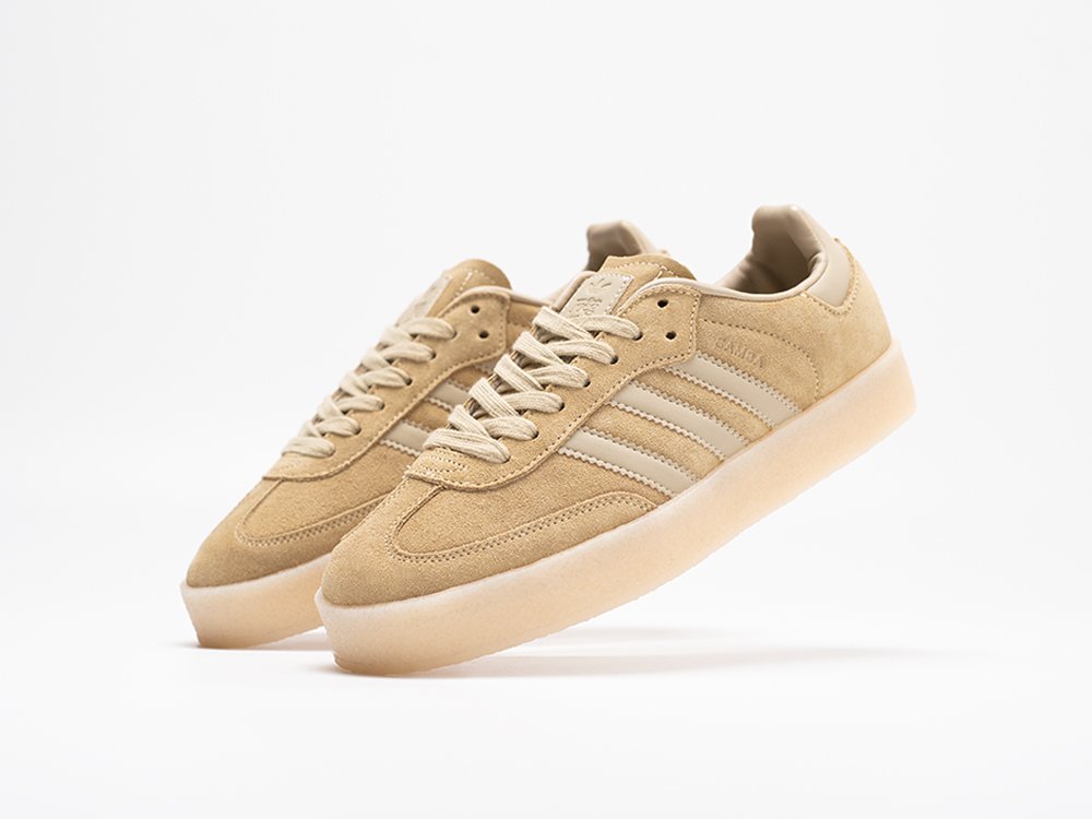 Adidas Ronnie Fieg x Clarks x Samba WMNS бежевые замша женские (AR30933) - фото 2 Adidas Ronnie Fieg x Clarks x Samba WMNS бежевые замша женские (AR30933) - фото 2