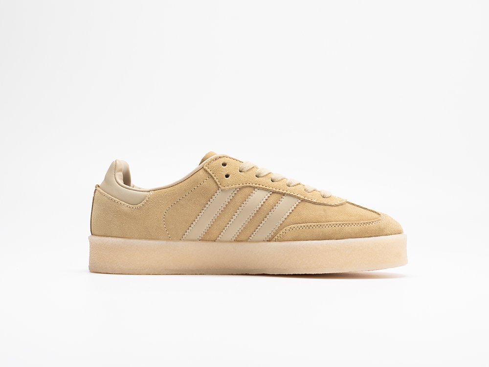 Adidas Ronnie Fieg x Clarks x Samba WMNS бежевые замша женские (AR30933) - фото 3 Adidas Ronnie Fieg x Clarks x Samba WMNS бежевые замша женские (AR30933) - фото 3
