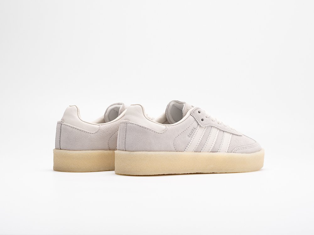 Adidas Ronnie Fieg x Clarks x Samba WMNS серые замша женские (AR30935) - фото 4 Adidas Ronnie Fieg x Clarks x Samba WMNS серые замша женские (AR30935) - фото 4