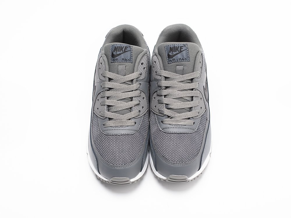 Nike Air Max 90 Dark Grey серые кожа мужские (AR30938) - фото 6