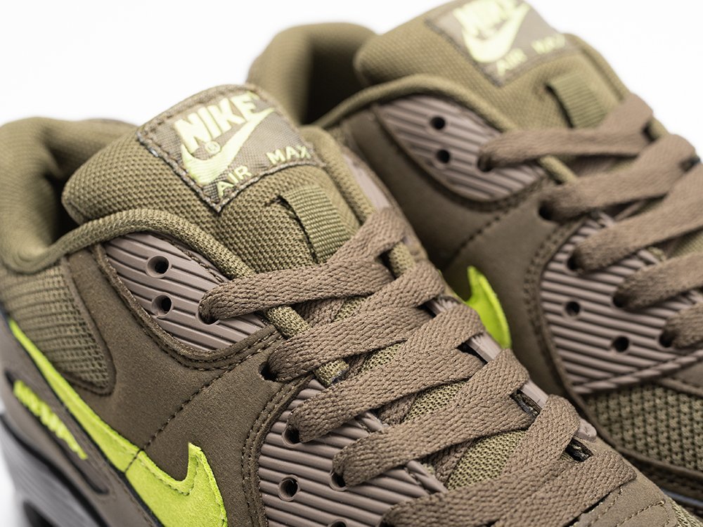 Nike Air Max 90 Olive зеленые кожа мужские (AR30941) - фото 7 Nike Air Max 90 Olive зеленые кожа мужские (AR30941) - фото 7