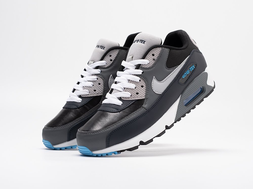 Nike Air Max 90 GORE-TEX Anthracite Obsidian черные кожа мужские (AR30943) - фото 2 Nike Air Max 90 GORE-TEX Anthracite Obsidian черные кожа мужские (AR30943) - фото 2