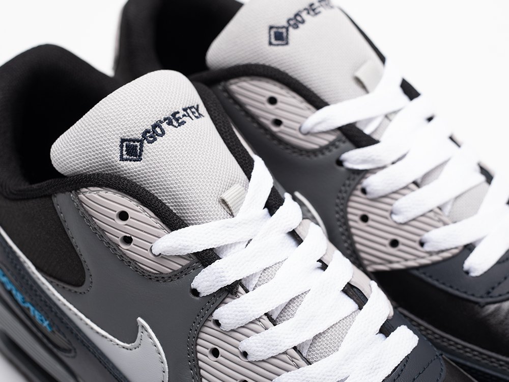 Nike Air Max 90 GORE-TEX Anthracite Obsidian черные кожа мужские (AR30943) - фото 7 Nike Air Max 90 GORE-TEX Anthracite Obsidian черные кожа мужские (AR30943) - фото 7