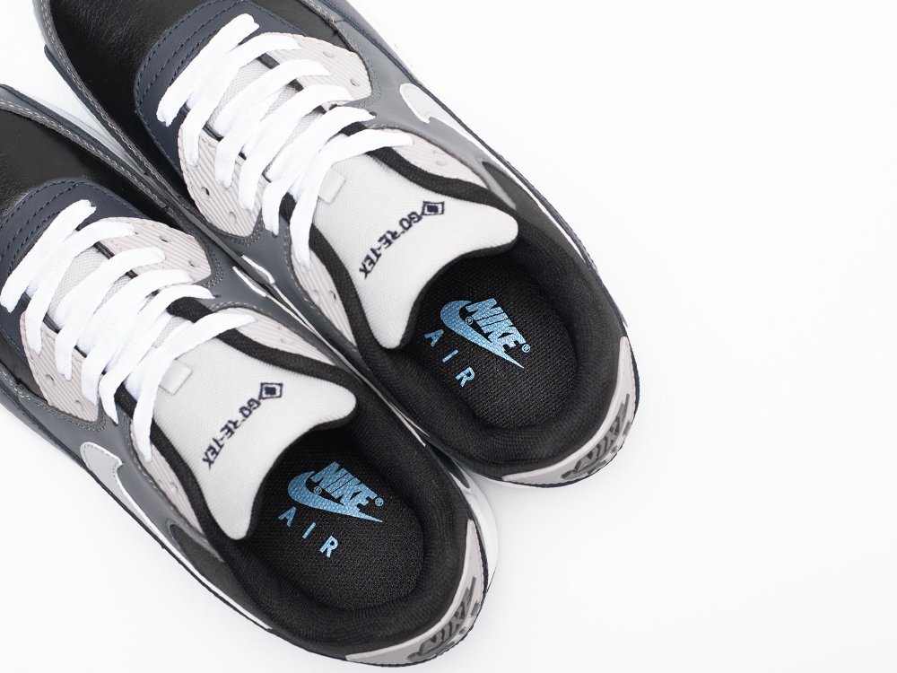 Nike Air Max 90 GORE-TEX Anthracite Obsidian черные кожа мужские (AR30943) - фото 8 Nike Air Max 90 GORE-TEX Anthracite Obsidian черные кожа мужские (AR30943) - фото 8