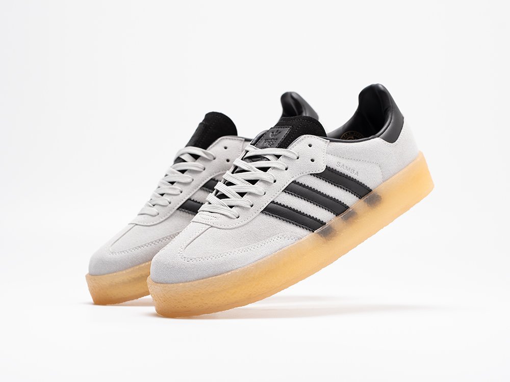 Adidas Ronnie Fieg x Clarks x Samba белые замша мужские (AR30949) - фото 2 Adidas Ronnie Fieg x Clarks x Samba белые замша мужские (AR30949) - фото 2