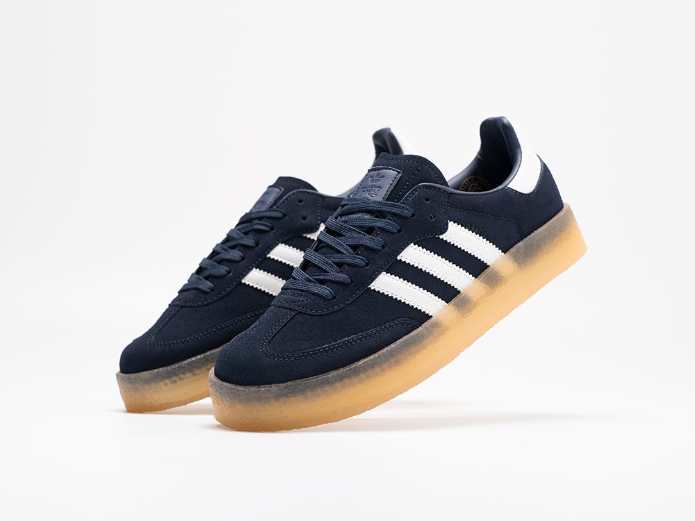 Adidas Ronnie Fieg x Clarks x Samba синие замша мужские (AR30952) - фото 2 Adidas Ronnie Fieg x Clarks x Samba синие замша мужские (AR30952) - фото 2