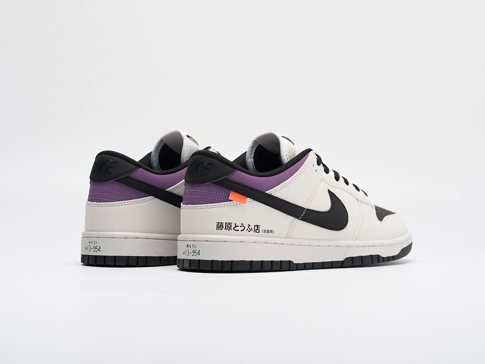 Nike SB Dunk Low Toyota AE86 белые кожа мужские (AR30954) - фото 4