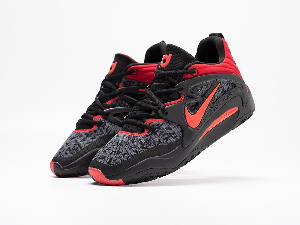 Nike KD 15 EP Bred черные текстиль мужские (AR30956) - фото 2 Nike KD 15 EP Bred черные текстиль мужские (AR30956) - фото 2