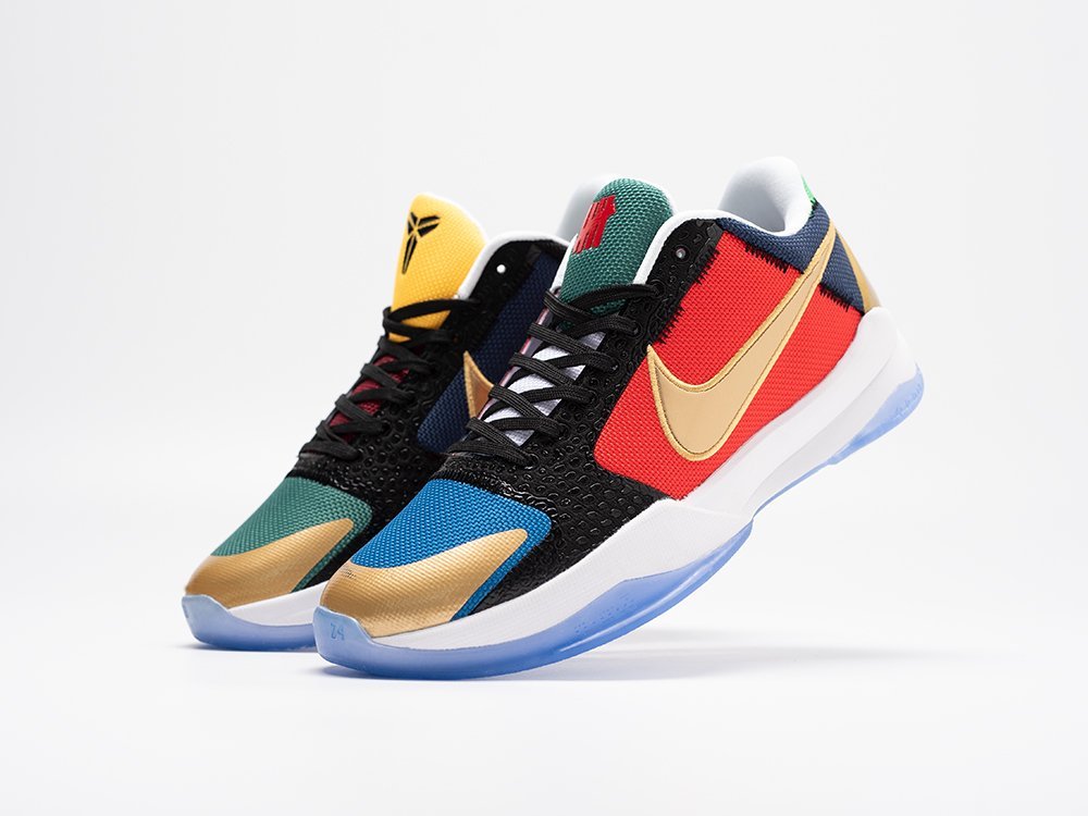 Nike x UNDEFEATED x Kobe 5 Protro What If Pack разноцветные текстиль мужские (AR30962) - фото 2