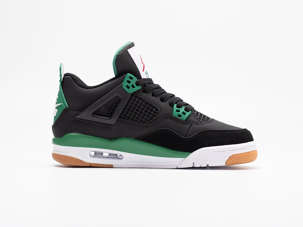 Nike SB x Air Jordan 4 Retro черные замша мужские (AR30968) - фото 3 Nike SB x Air Jordan 4 Retro черные замша мужские (AR30968) - фото 3