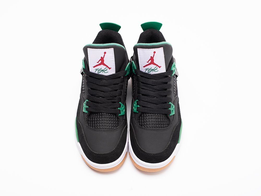 Nike SB x Air Jordan 4 Retro WMNS черные замша женские (AR30970) - фото 6