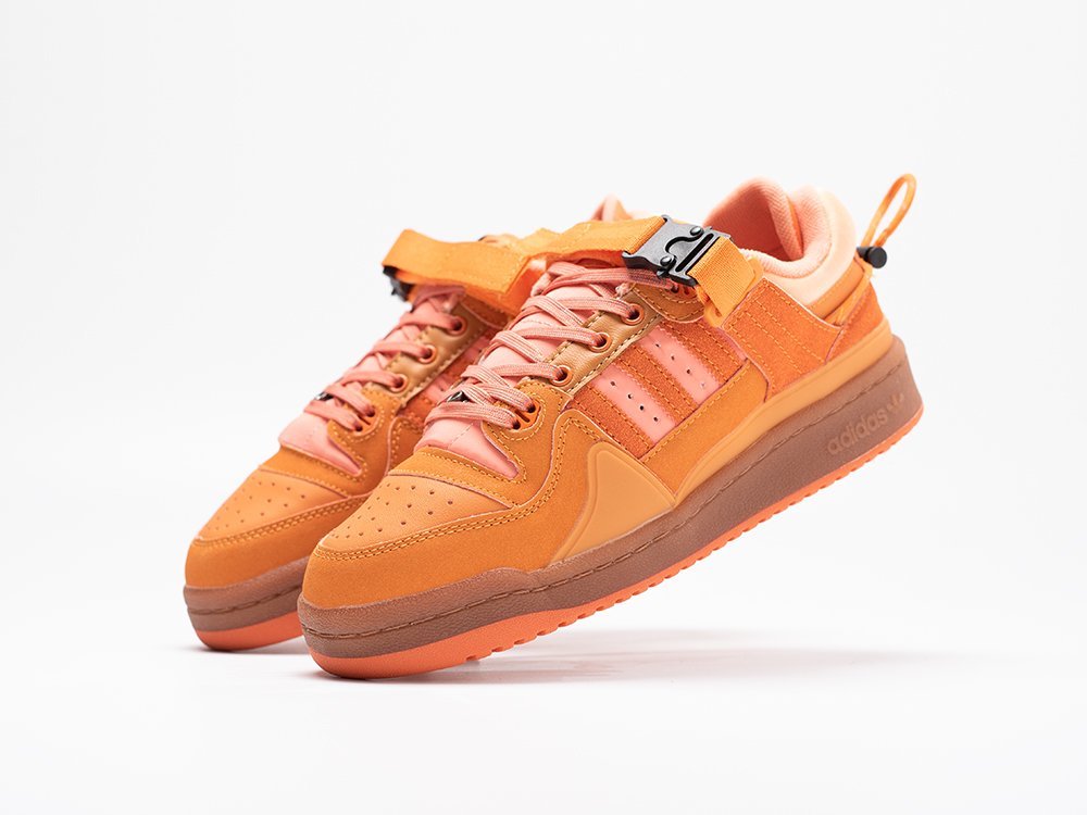 Adidas Bad Bunny x Forum Low Orange Flare оранжевые кожа мужские (AR30976) - фото 2