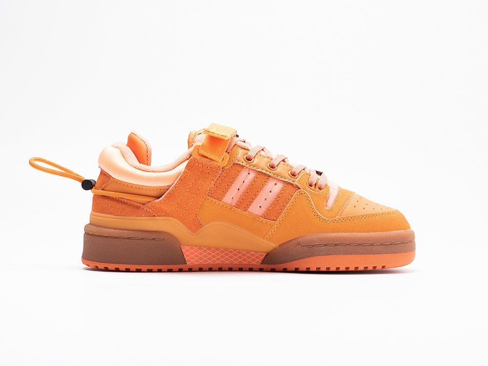 Adidas Bad Bunny x Forum Low Orange Flare оранжевые кожа мужские (AR30976) - фото 4