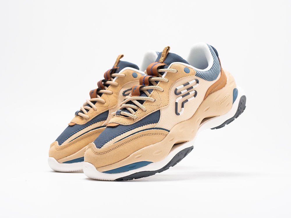 FILA Fusion Cheese бежевые замша мужские (AR30984) - фото 2 FILA Fusion Cheese бежевые замша мужские (AR30984) - фото 2