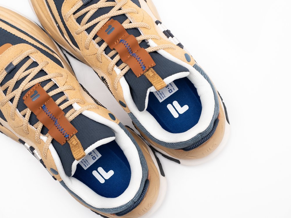 FILA Fusion Cheese бежевые замша мужские (AR30984) - фото 8 FILA Fusion Cheese бежевые замша мужские (AR30984) - фото 8