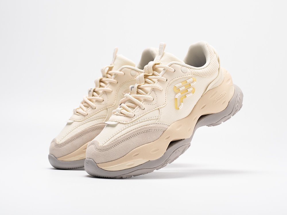 FILA Fusion Cheese WMNS бежевые замша женские (AR30985) - фото 2 FILA Fusion Cheese WMNS бежевые замша женские (AR30985) - фото 2