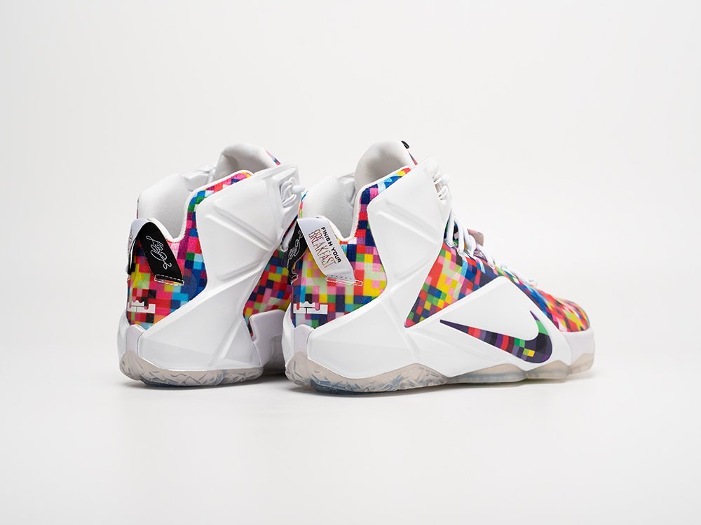 Nike LeBron 12 EXT Prism разноцветные текстиль мужские (AR30992) - фото 4 Nike LeBron 12 EXT Prism разноцветные текстиль мужские (AR30992) - фото 4