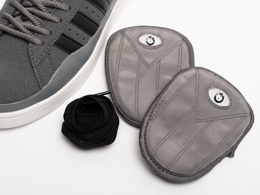 Adidas Bad Bunny x Campus серые замша мужские (AR30993) - фото 10 Adidas Bad Bunny x Campus серые замша мужские (AR30993) - фото 10