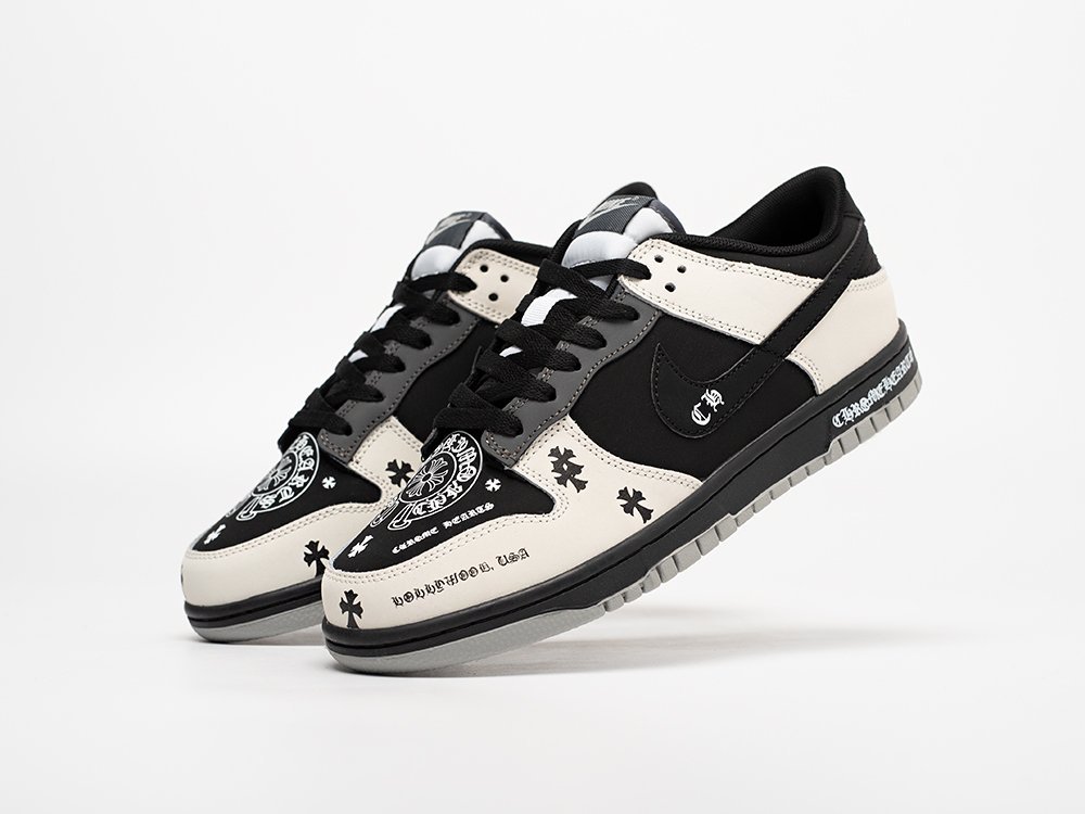 Nike Chrome Hearts x SB Dunk Low разноцветные замша мужские (AR30994) - фото 2 Nike Chrome Hearts x SB Dunk Low разноцветные замша мужские (AR30994) - фото 2