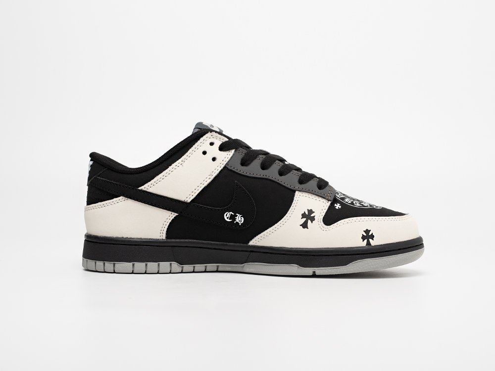 Nike Chrome Hearts x SB Dunk Low разноцветные замша мужские (AR30994) - фото 3 Nike Chrome Hearts x SB Dunk Low разноцветные замша мужские (AR30994) - фото 3