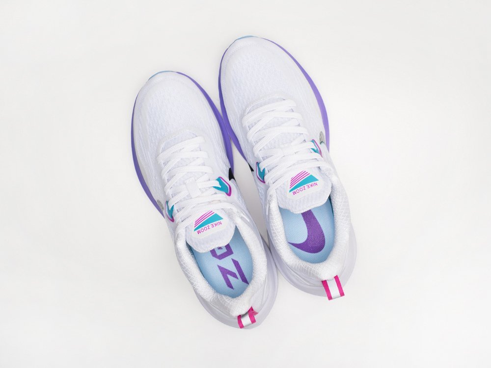 Nike Zoom Winflo 9 WMNS белые текстиль женские (AR31008) - фото 3