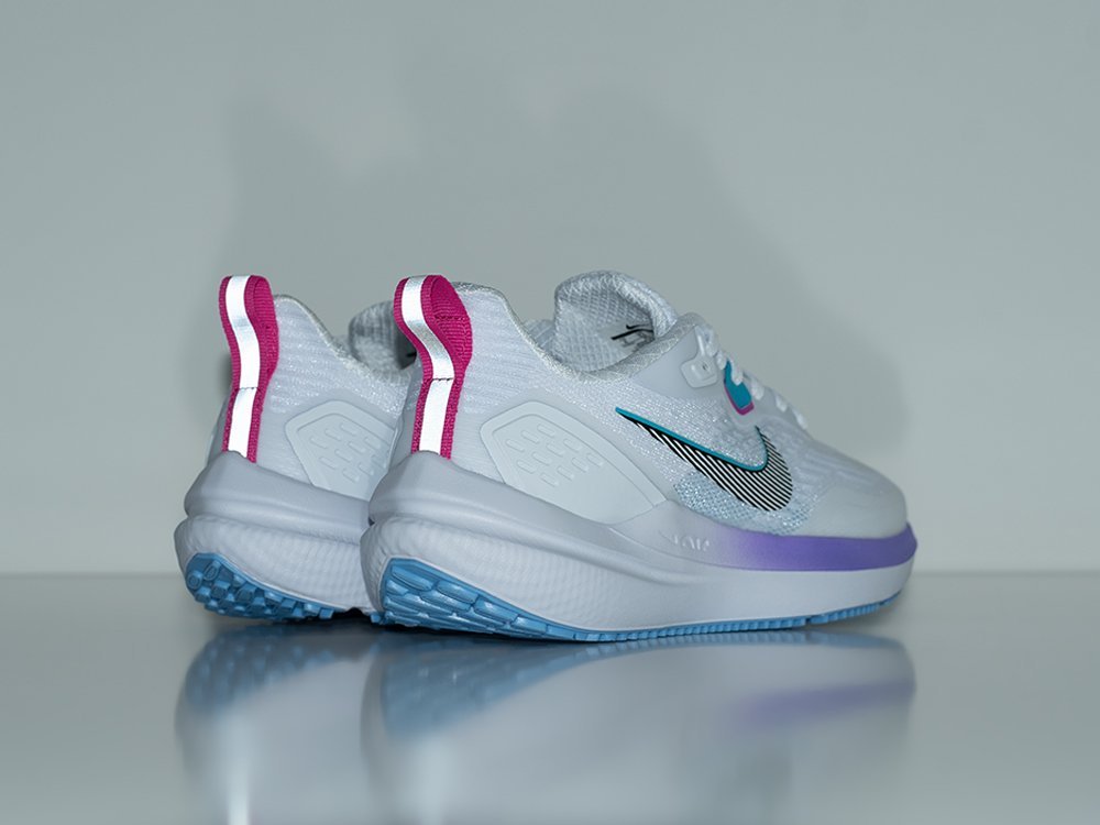 Nike Zoom Winflo 9 WMNS белые текстиль женские (AR31008) - фото 6