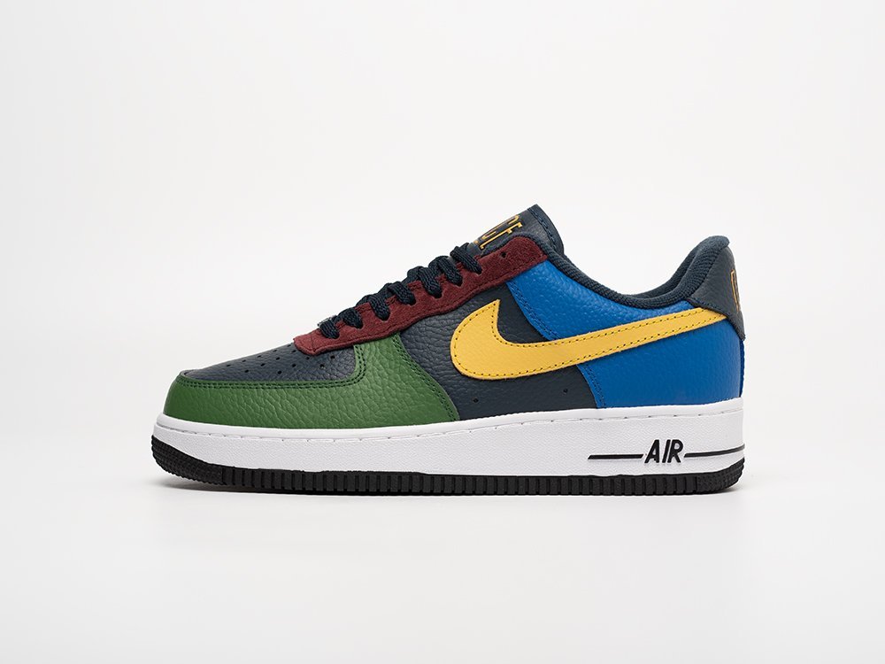 Nike Air Force 1 07 LX Command Force - Obsidian Gorge Green разноцветные кожа мужские (AR31034) - фото 1