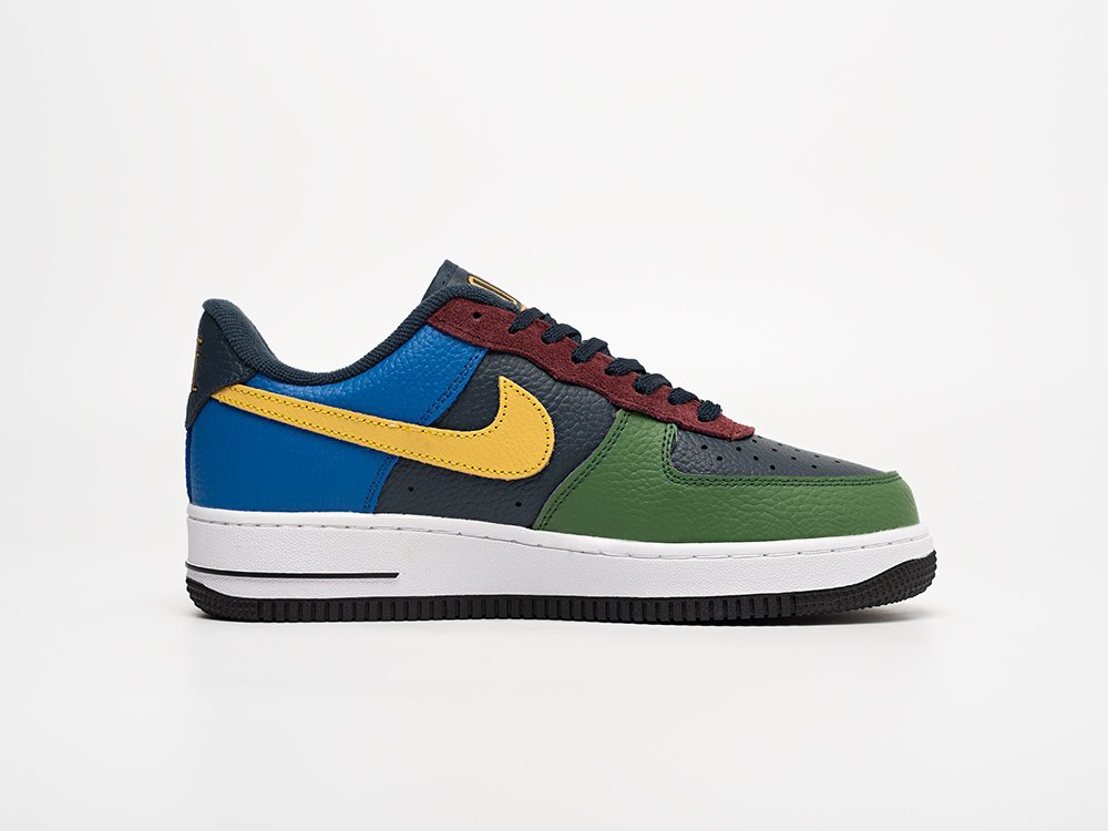 Nike Air Force 1 07 LX Command Force - Obsidian Gorge Green разноцветные кожа мужские (AR31034) - фото 3