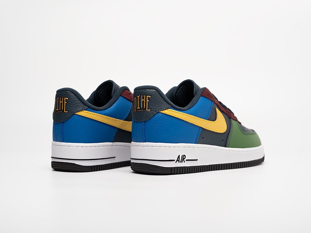 Nike Air Force 1 07 LX Command Force - Obsidian Gorge Green разноцветные кожа мужские (AR31034) - фото 4