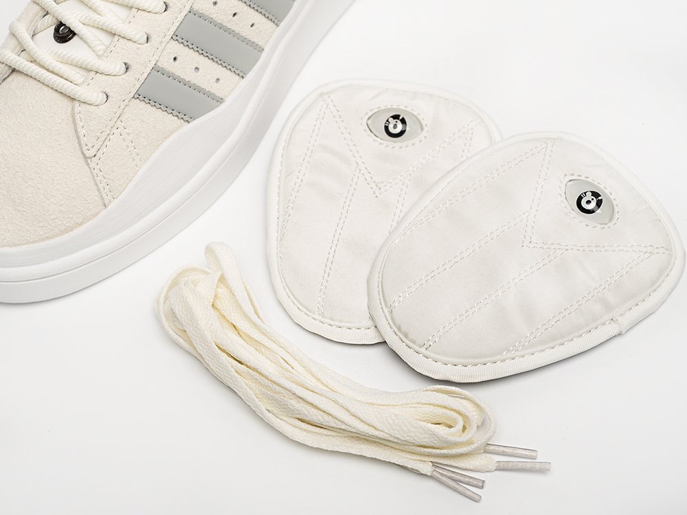 Adidas Bad Bunny x Campus белые замша мужские (AR31035) - фото 10 Adidas Bad Bunny x Campus белые замша мужские (AR31035) - фото 10