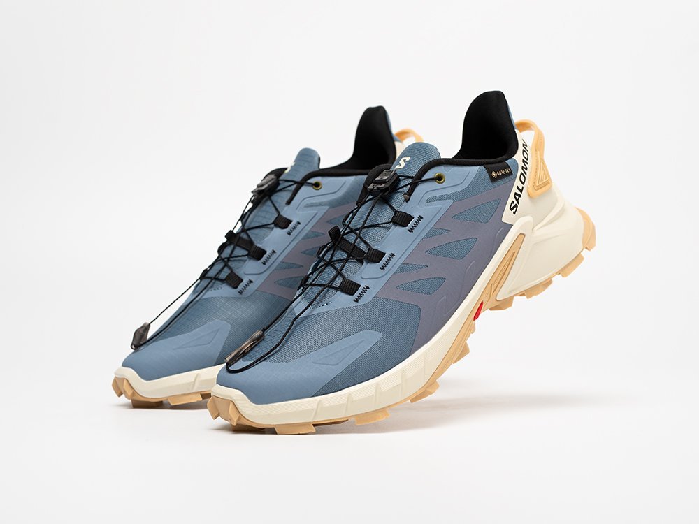 Salomon Supercross 4 GTX синие текстиль мужские (AR31037) - фото 2 Salomon Supercross 4 GTX синие текстиль мужские (AR31037) - фото 2