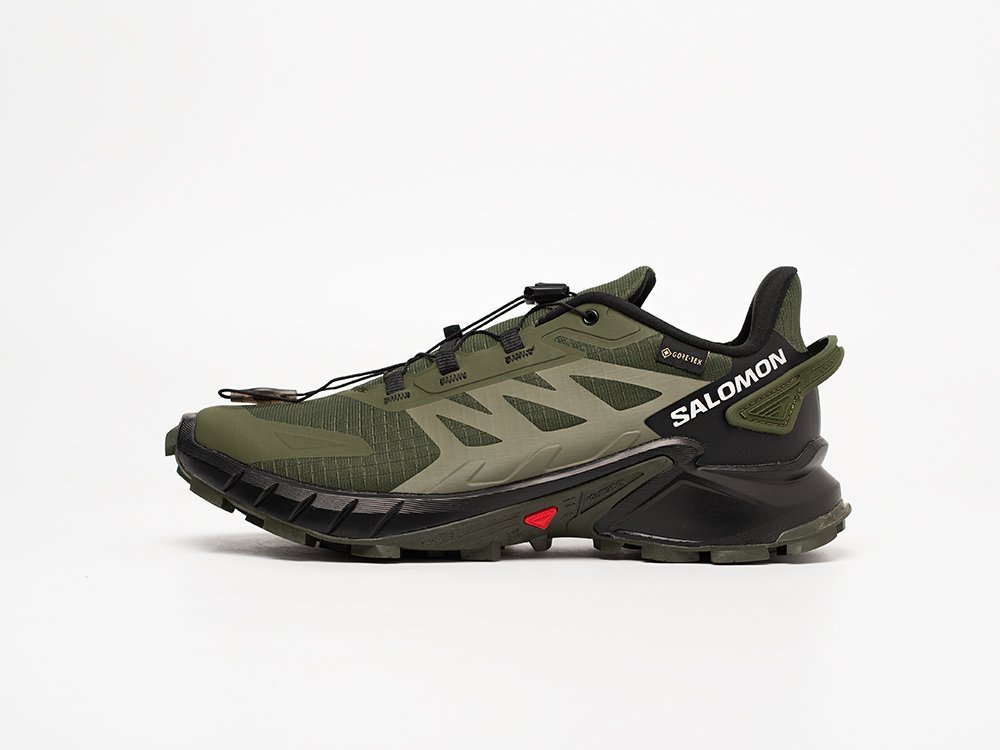 Salomon Supercross 4 GTX зеленые текстиль мужские (AR31038) - фото 1 Salomon Supercross 4 GTX зеленые текстиль мужские (AR31038) - фото 1