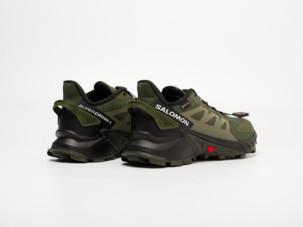 Salomon Supercross 4 GTX зеленые текстиль мужские (AR31038) - фото 4 Salomon Supercross 4 GTX зеленые текстиль мужские (AR31038) - фото 4