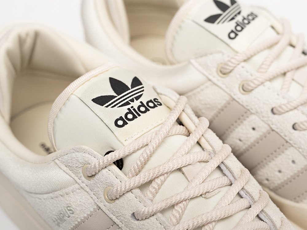 Adidas Bad Bunny x Campus Cream белые замша мужские (AR31040) - фото 8 Adidas Bad Bunny x Campus Cream белые замша мужские (AR31040) - фото 8